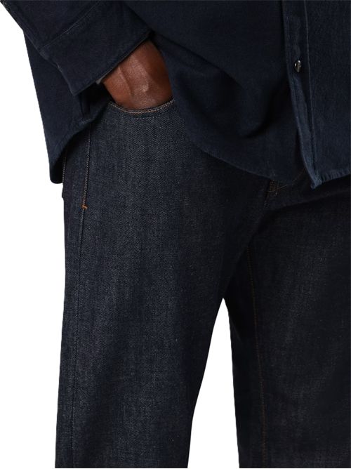 Jeans cinque tasche regular straight Stone Island | L2S14 J100005 S00J8VJ200 BLUE RAW